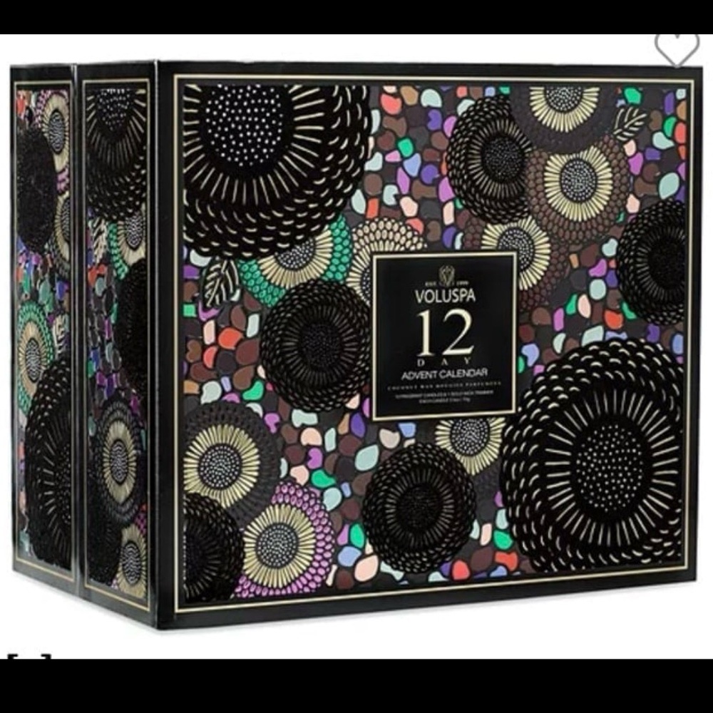 NEW Voluspa Japonica 12 Day Advent Calendar Candle Gift Set